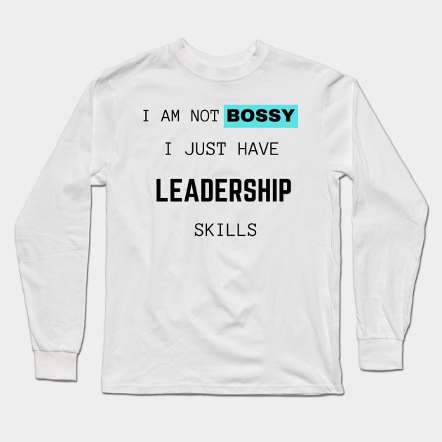 Boss MoM Long Sleeve T-Shirt by Plush Tee